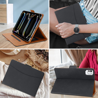 Casing Tablet Kulit Universal untuk iPad, Dompet Pelindung untuk Samsung Tab, Honor Pad, Matepad, Redmi Pad, Dll. Ukuran 10 inci, 8 inci, 7 inci TB056