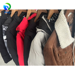 Осенне-зимняя Толстая стеганая одежда с хлопковой подкладкой оптом для перепродажи мужская одежда б/у оптом - Product Image 2