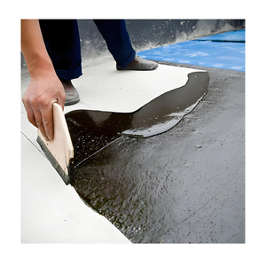 Industrial-Style Water-Based Non-Curable <strong>Rubber</strong> Asphalt Coating Waterproofing Roof Membrane <strong>Uncured</strong> Roof Protection - Product Image 1