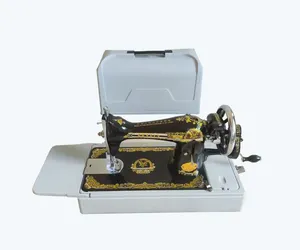 JA2-1 máquina de costura doméstica com alça e caixa de plástico