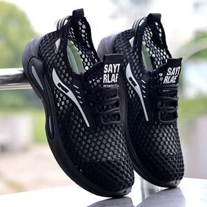 Zapatillas de Verano para Hombre, Transpirables, de Malla de Seda de Hielo, Casuales, para Correr, Estilo Moderno para Estudiantes - Product Image 2