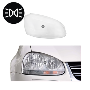 ZWENJIN per <span class=keywords><strong>Volkswagen</strong></span> VW <span class=keywords><strong>Golf</strong></span> 5 <span class=keywords><strong>2006</strong></span>-2011 Coprilampada Trasparente per Faro Anteriore - Product Image 6