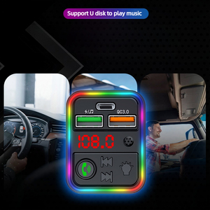 เครื่องเล่น <span class=keywords><strong>MP3</strong></span> ในรถยนต์ F18 บลูทูธ <span class=keywords><strong>MP3</strong></span> พร้อมพอร์ตชาร์จ สามารถโทรแบบแฮนด์ฟรี เล่น<span class=keywords><strong>เพลง</strong></span> ไฟ LED - Product Image 4