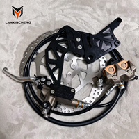 Ensemble de frein arrière Sur-Ron Ultra Bee avec support double étrier pour Light Bee X LBX CNC Alu, kit de course tout-terrain haute performance pour vélo électrique