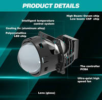 Projecteur de phare LED personnalisé en direct d'usine pour voiture Maruti 800 Creta