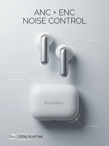 Bluetooth-наушники Koadac с половинными вкладышами, с функцией шумоподавления, 6,0 IPX4, 25H, Playtime, TYPE-C - Product Image 4