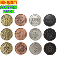 Pièces de jeu personnalisées en métal sur le thème du zodiaque pour les soirées de jeux de rôle de table