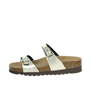 Zapatillas bajas para mujer Grunland CB2434 11 Gold Casual para uso en interiores - Product Image 1