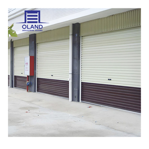 <span class=keywords><strong>Puerta</strong></span> Enrollable de Acero de Alta Calidad, Resistente al Viento, <span class=keywords><strong>Puerta</strong></span> Enrollable de Acero Galvanizado de Colores para Almacén - Product Image 5