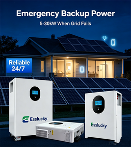 Système d'énergie solaire hors réseau ESSLUCKY POWER 3-10KW avec contrôleur MPPT et batterie lithium-ion pour usage domestique - Product Image 2