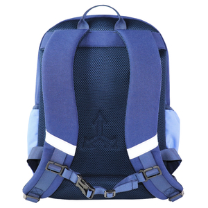 Custom Silk Screen Printing Color Block <b>Backpack</b> – Factory Direct Contrast Color Unisex Schoolbag for Teenage Students - Product Image 4