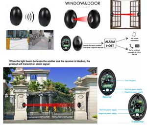IP65 Geautomatiseerde Gate Veilige Infrarood Detector Sensor/ Swing /Sliding/Garage Poort/Deur Veiligheid Infrarood Fotocellen