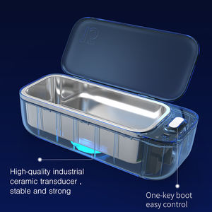 Portatile 450ml Mini UV pulitore automatico ad ultrasuoni per gioielli e occhiali bianco rosa elettrico alimentato per uso domestico - Product Image 6