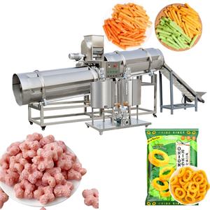 New Full-Automatic Motor-Driven High Efficiency Stainless Steel <b>Puffing</b> Production Line for Crispy <b>Wheat</b> Crackers Cereal Sticks - Product Image 5