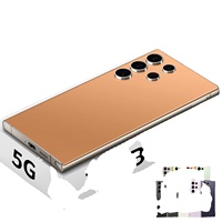 Nuovo Smartphone S24 Ultra 6.8 Pollici 12GB+256GB 4G 5G LTE con Stilo, 4 Fotocamere, Face ID, Sbloccato, Ricarica Rapida 65W