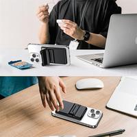 Support magnétique MagSafe pour téléphone portable, porte-cartes et support de téléphone pour portefeuille arrière