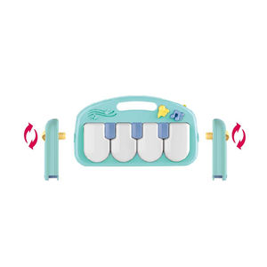 <span class=keywords><strong>Huanger</strong></span>-estante plegable multifuncional para bebés y niños, colchoneta de <span class=keywords><strong>gimnasio</strong></span> suave con Piano y música - Product Image 4