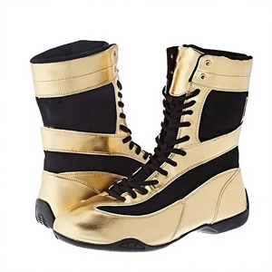 Venta al por mayor de fábrica, envío directo, botas de lucha libre para gimnasio, zapatos de boxeo para hombre Podarcek APS, transpirables, ligeros, con cordones. - Product Image 2