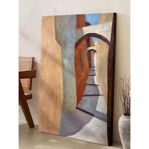 <span class=keywords><strong>Pintura</strong></span> Decorativa Abstracta <span class=keywords><strong>de</strong></span> <span class=keywords><strong>Picasso</strong></span> sobre Lienzo, Estilo Wabi-Sabi, Sin Marco, Arte Simple para Dormitorio, Sala <span class=keywords><strong>de</strong></span> Estar, Comedor - Product Image 1