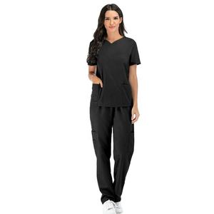 Uniforme d'hôpital OEM, uniforme médical mince avec fermeture éclair extensible, nouveau Style pour personnel médical, vente en gros - Product Image 4