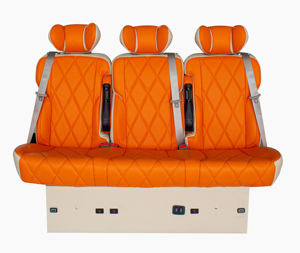 Sièges de banquette en cuir PU de luxe polyvalents pour 3 personnes, lits pliants confortables pour camping-car, <span class=keywords><strong>caravane</strong></span>, camping-car, sièges de voiture modifiés - Product Image 3