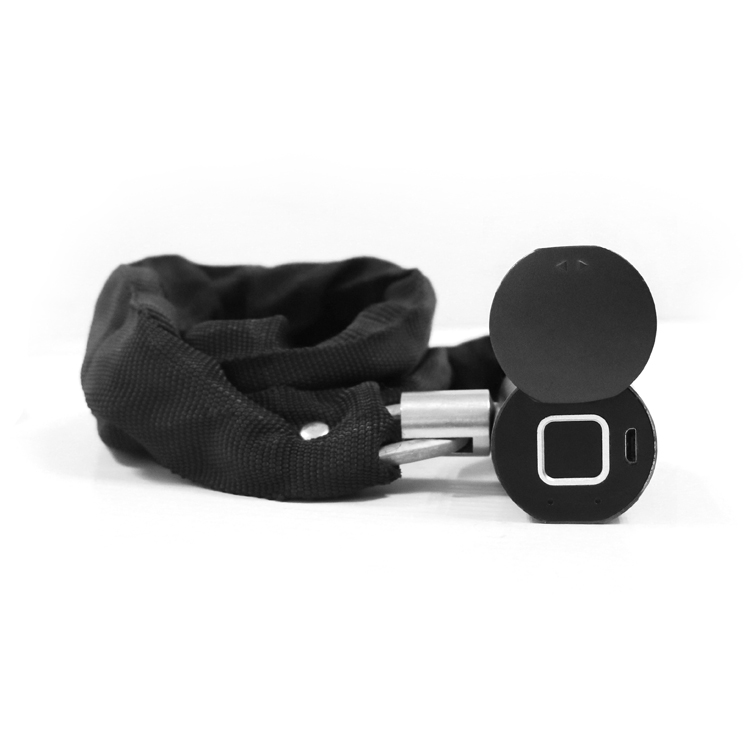 Супер умный велосипедный замок, контролируемый приложением, водонепроницаемый стальной замок со сканером отпечатков пальцев для наружного использования.