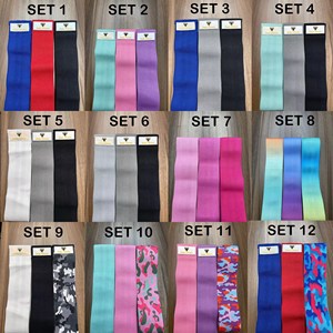 Tùy chỉnh màu sắc thể thao kháng hip vòng tròn tập thể dục tập thể dục ban nhạc đàn hồi thiết lập của chiến lợi phẩm ban nhạc cho tập thể dục tập thể dục - Product Image 3