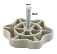 Conjunto de Tubo de Columna para Ventilador Universal de Metal de 16 Pulgadas de Alta Resistencia con Base de Brida Ajustable en Altura para Producción de Ventiladores Industriales