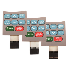 Gömülü LED ile üretim poli kubbe kabartmalı dokunsal düğme membran anahtarı paneli - Product Image 4