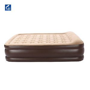 <span class=keywords><strong>Matelas</strong></span> pneumatique surélevé double Queen personnalisé, 35 bobines, lit pneumatique moderne avec pompe intégrée - Product Image 3