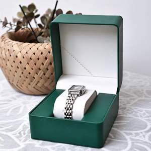 Cheap Price Round Angle <b>Watch</b> Box PU Leather <b>Watch</b> Storage Box Gift Box High-end <b>Wooden</b> <b>Watch</b> Packing - Product Image 5