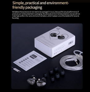 Nuevos Auriculares Intrauditivos Híbridos <span class=keywords><strong>KZ</strong></span> ZA12 de Alta Gama, Auriculares con Monitor de 3.5 mm, Transparentes, con Cable, HiFi, Ajuste de Sonido, Deportivos, Desmontables - Product Image 6