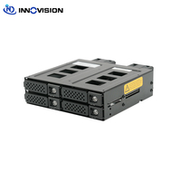 N-49NVMS 4-Bay U.2 NVMe Hard Drive Drawer, Compatible with U.2 NVMe Optical Drive Bay