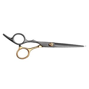 Ciseaux de coiffure professionnels en acier inoxydable à long manche pour femmes et hommes, usage domestique et en salon, logo personnalisé et C - Product Image 2