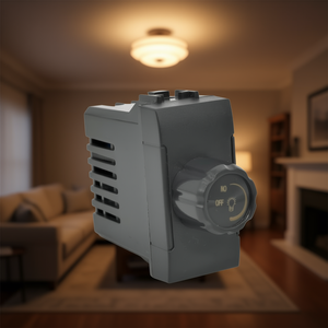 Interruptor regulador de intensidad negro de 500W compatible con Living International - Product Image 2