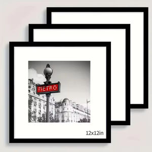 HOMCO Toptan Fabrikası Çevre Dostu MDF Galeri Duvar Seti Dikdörtgen Fotoğraflar için Askı Şablonlu Resim Çerçeveleri - Product Image 6