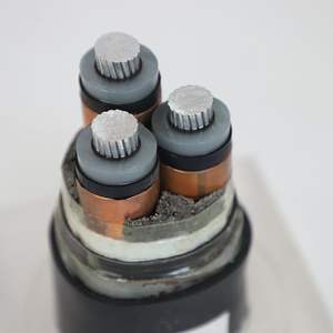 Vente chaude 15kv Single Core <span class=keywords><strong>Ava</strong></span> Câble blindé Noyau de cuivre Xlpe Câble d'alimentation Prix 150mm 185mm 240mm carré mm - Product Image 3