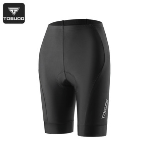 TOSUOD Women's Cycling Shorts with Sponge Padding, Slim Fit, Breathable and Quick-Dry Mountain Road Bicycle Pants for Women