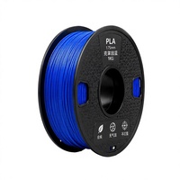 Filament d'imprimante 3D PLA+ 1,75 mm 1 kg Bleu Klein Filament de précision pour impression 3D FDM
