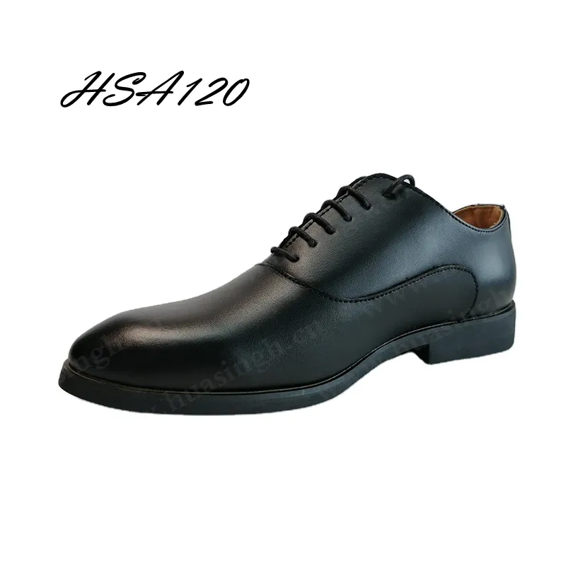 YWQ sepatu pesta formal ujung lancip gaya Italia, sepatu kantor sol luar karet tahan lama antiselip untuk dijual HSA120
