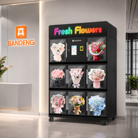 Máquina Expendedora de Flores Frescas BANDENG BD6510XH 10T con Diseño de Almacenamiento Separado para Exhibición y Venta de Flores