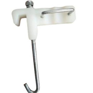 Clip de nailon para cruces de vías ferroviarias EM-18814 para vías ferroviarias ordinarias y de alta velocidad, tarjeta M aislada, tarjeta tipo mariposa - Product Image 4