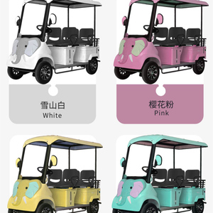 Nouveau Mini-Bus M6 2025 avec Sièges Larges, 4 Places, Véhicule à Quatre Roues pour Personnes Âgées, Voiture de Tourisme Panoramique à Bas Prix - Product Image 4