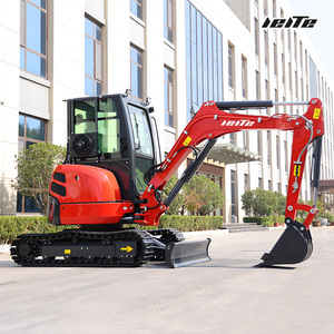 Spedizione gratuita Mini escavatore 3.5 Ton casa scavatore <span class=keywords><strong>più</strong></span> piccolo nuovo cinese piccoli escavatori 2 3 6 8 Ton Crawler Bagger motore EPA CE - Product Image 5