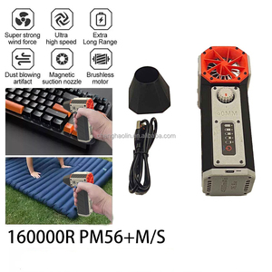 Souffleur d'<span class=keywords><strong>air</strong></span> portable mini haute puissance pour l'extérieur, idéal pour souffler la neige, nettoyer les voitures, souffler les feuilles, souffleur à haute vitesse - Product Image 6