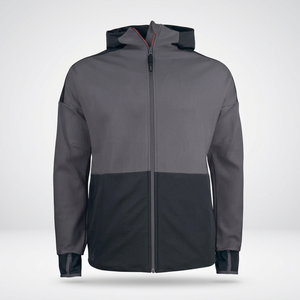 Veste softshell pour homme de haute qualité, coupe-vent, fermeture éclair, avec poche latérale, vêtement d'extérieur décontracté pour l'automne - Product Image 4