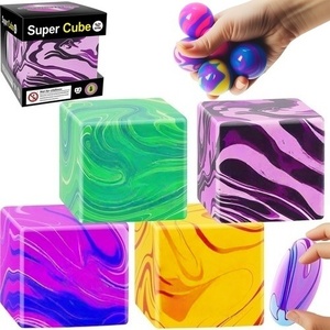 New NeD Fuzz Nice Cube Soft Squishy Fidget <strong>Toy</strong> Stress Relief Sensory Silent High Elastic Anxiety Relief <strong>Toy</strong> Blind <strong>Box</strong> - Product Image 3