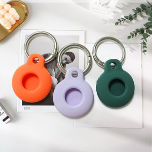 Housse de protection en silicone pour porte-clés, étui porte-clés, collier pour chien Airtag Itag, collier, produit de comportement d'entraînement - Product Image 1