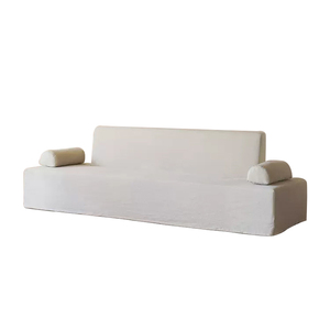 Wabi-sabi nhà khách hội trường gian hàng <span class=keywords><strong>sofa</strong></span> lanh giải nén Băng ghế dài phòng ngủ khách sạn túi mềm Giải trí giường cuối băng ghế dự bị Bắc Âu tùy chỉnh - Product Image 1