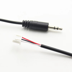 Car AUX Stereo Jack 3.5MM Audio Cable 3.5mm 2.5mm Male Female Stereo Mono Jack to Open Soldering End Aux Audio Cable - Product Image 5